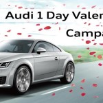 バレンタインデーをスタイリッシュなAudiで